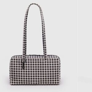 BAGGU Bowler Bag Gingham Standard Size